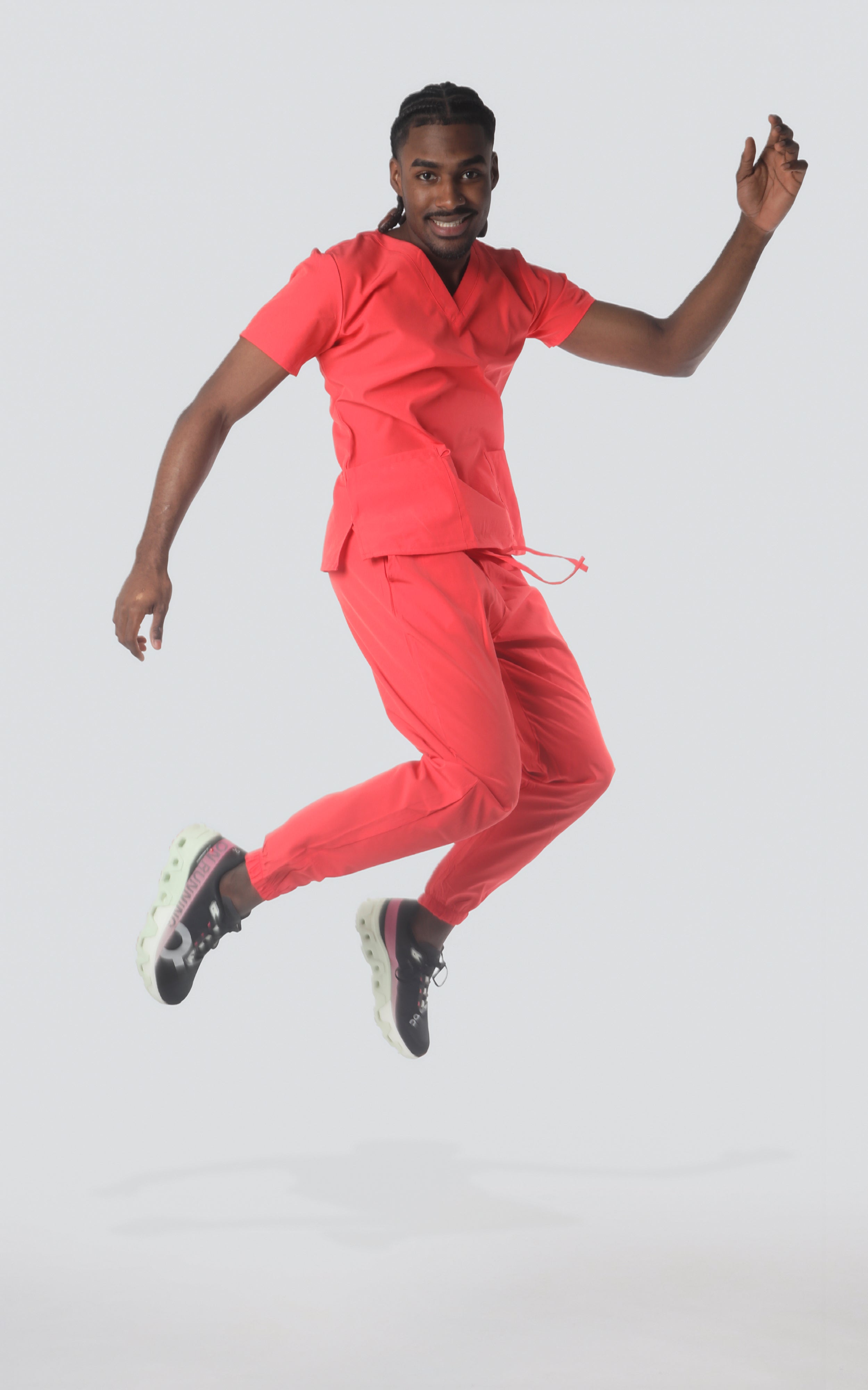 Classic Jogger - Rose red