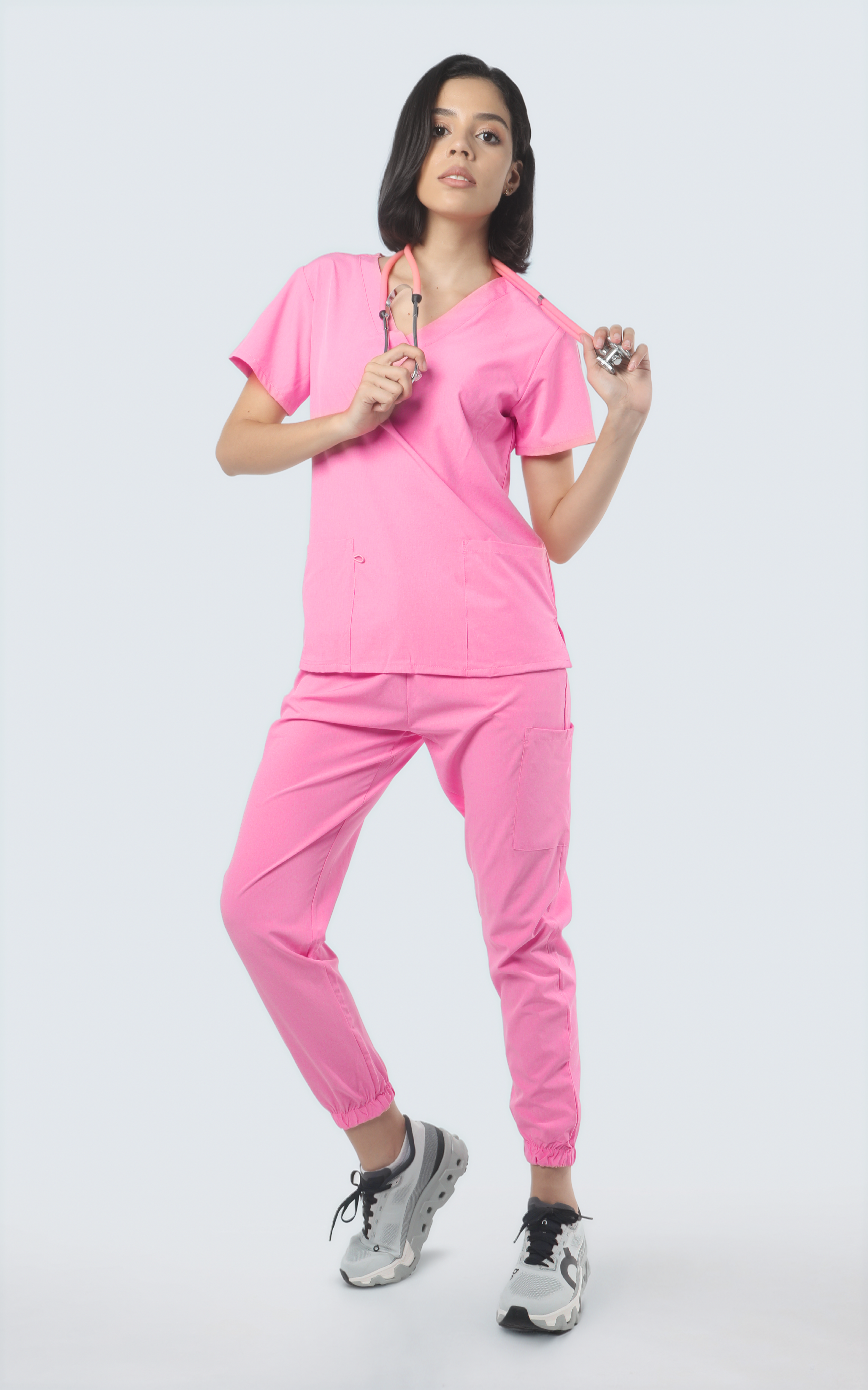 Classic jogger - Heather pink