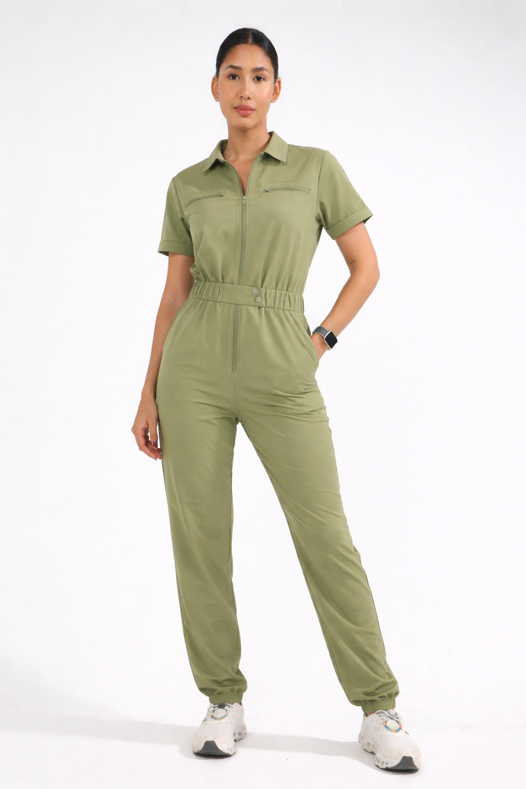 Jumsuit Dusty Olive