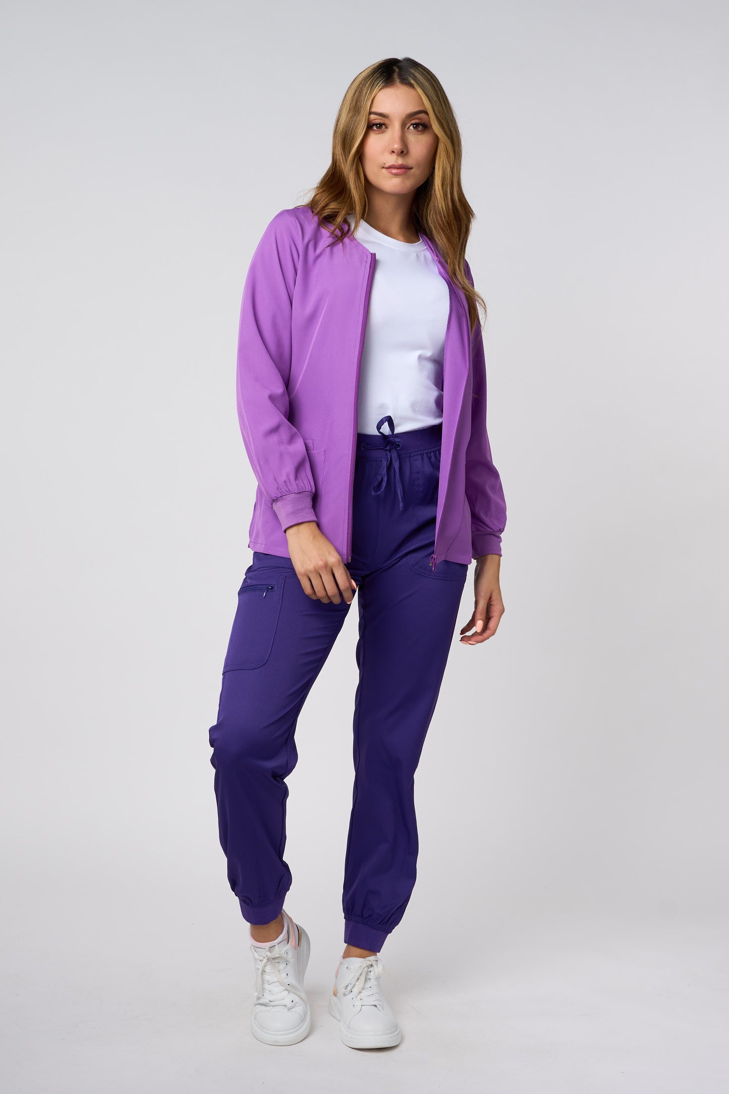 Fashion Jacket-PURPLE