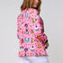 PINK ANIMAL HAT PRINTED JACKETS
