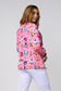 PINK ANIMAL HAT PRINTED JACKETS