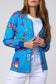 OWL BLUE BACKGROUND PRINTED JACKETS