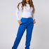 Pantalon Jogging Azul Electrico Stretch