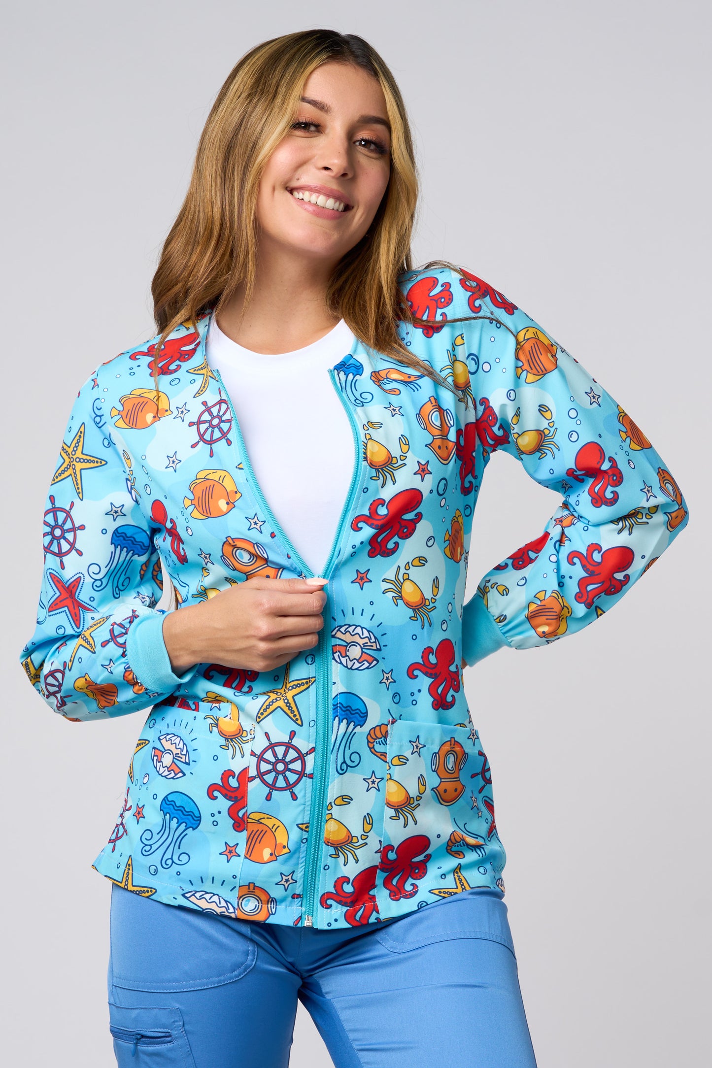 UNDER THE SEA PRINTED JACKETS