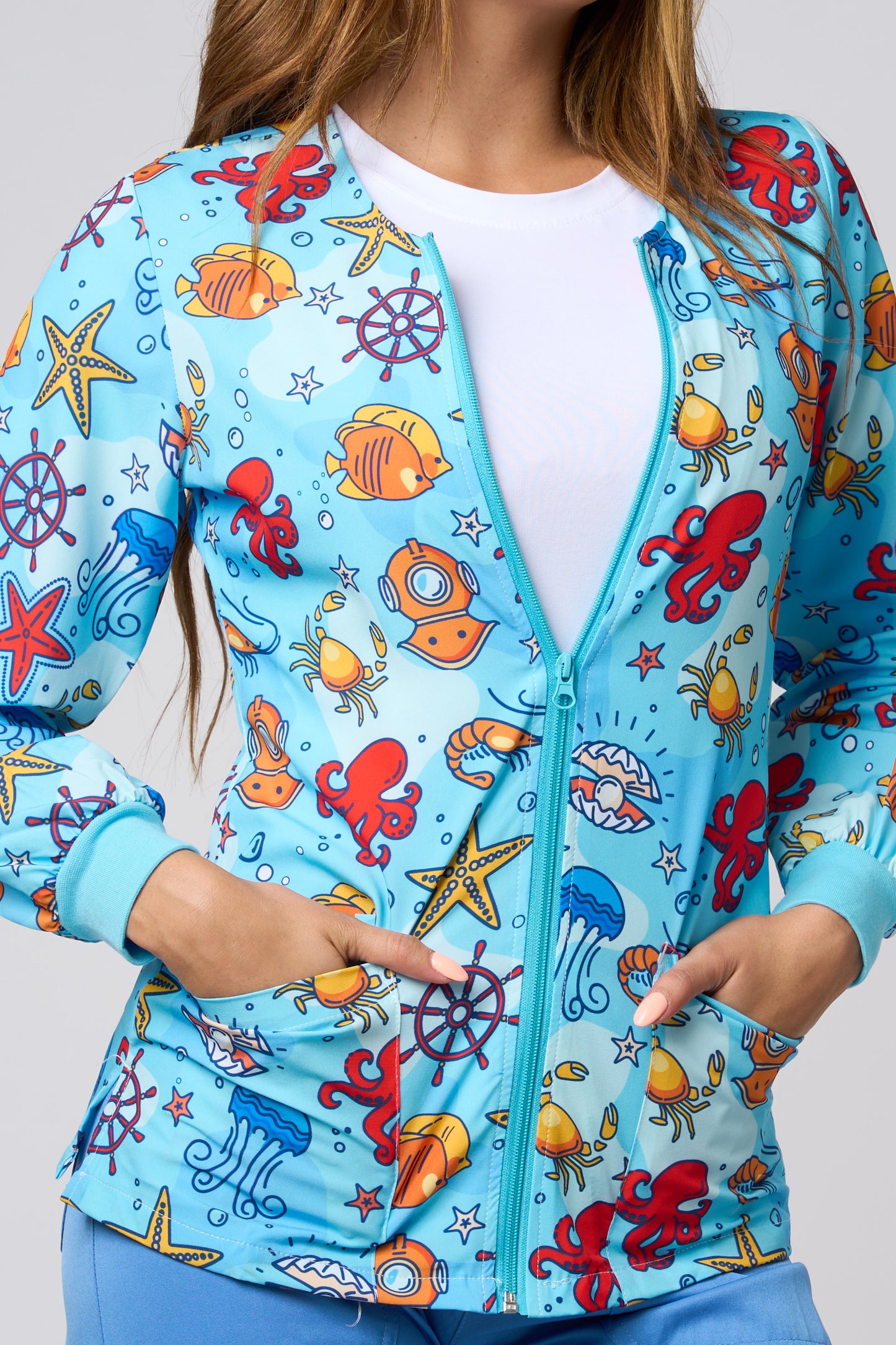 UNDER THE SEA PRINTED JACKETS