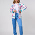 OCTOPUS JELLYFISH WHITE-PRINTED JACKETS