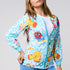 JIRAFFE BLUE PRINTED JACKETS