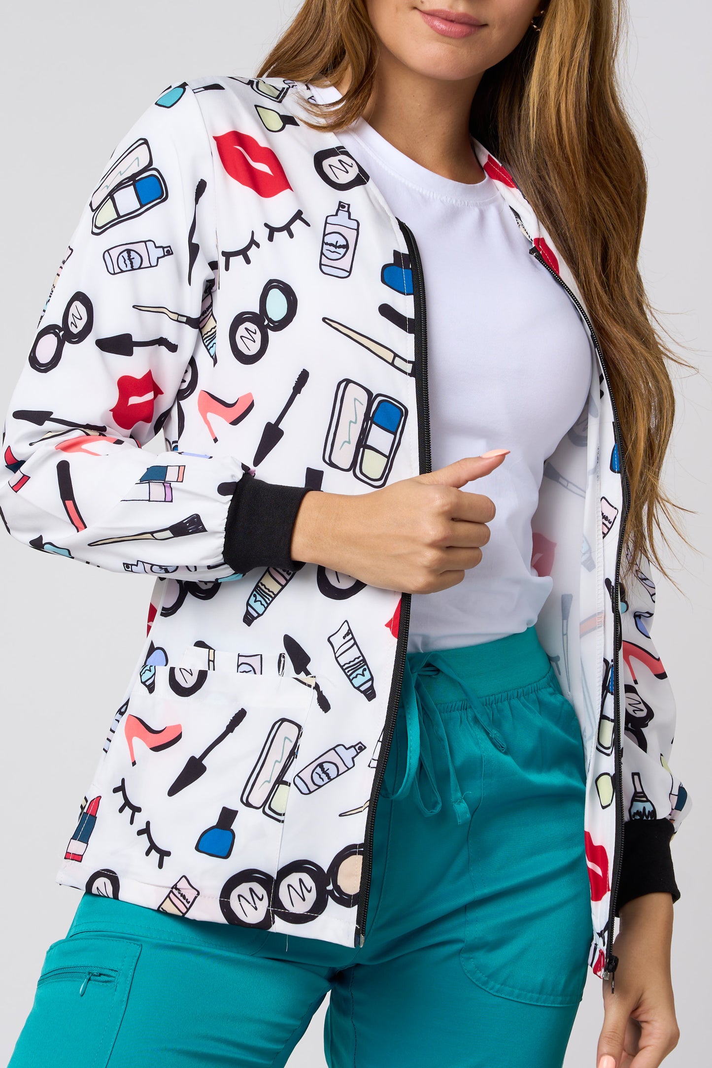 MAKE UPW PRINTED JACKETS