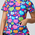 HEART BLUE BACKGROUND PRINTED SHIRTS