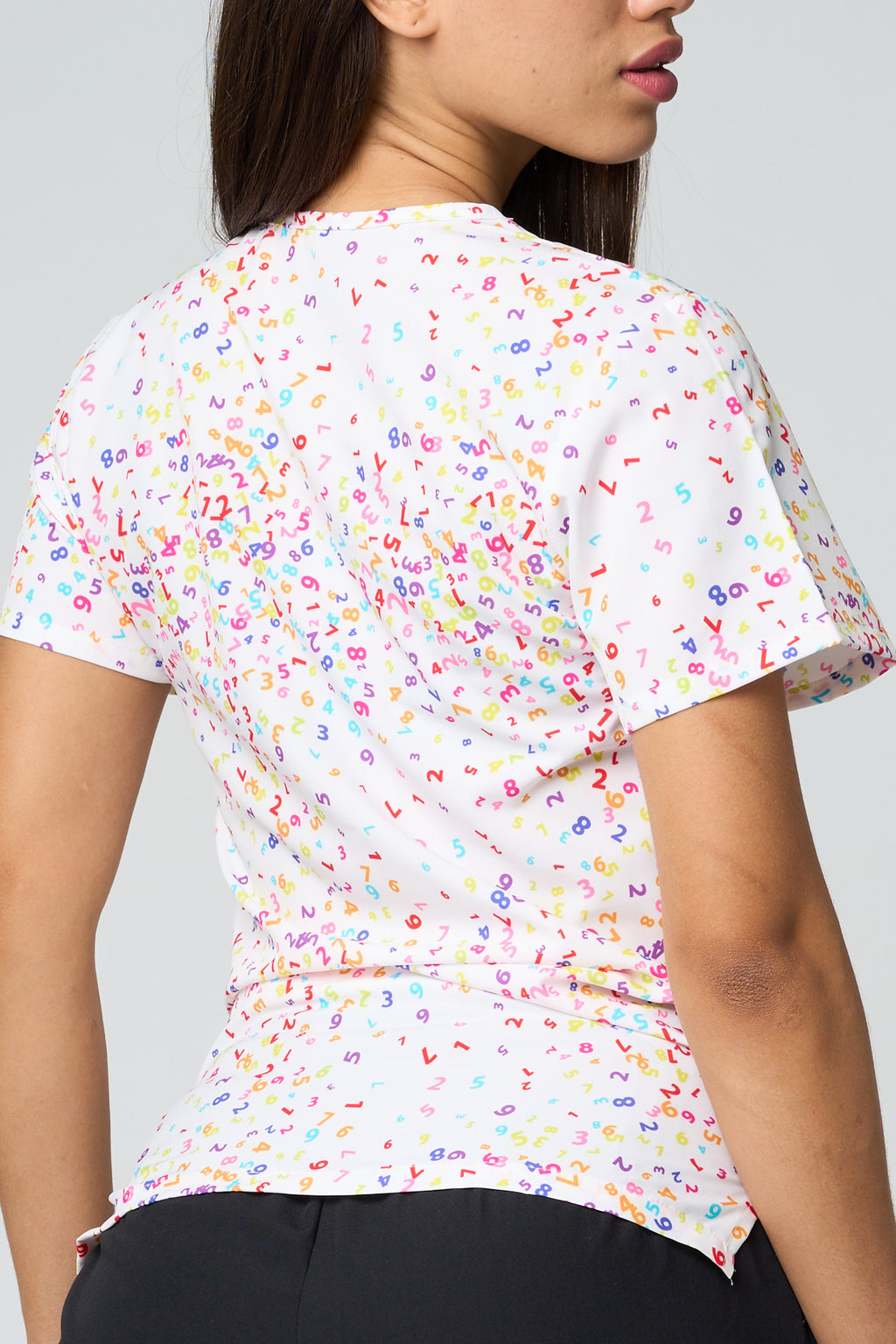 NUMBERS W-PRINTED SHIRT