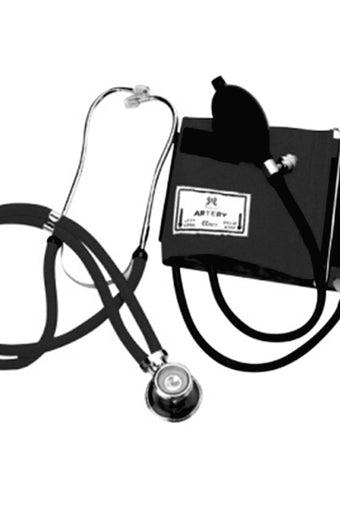 Blood Pressure  & Sprague Rappaport Stethoscope Kit Black