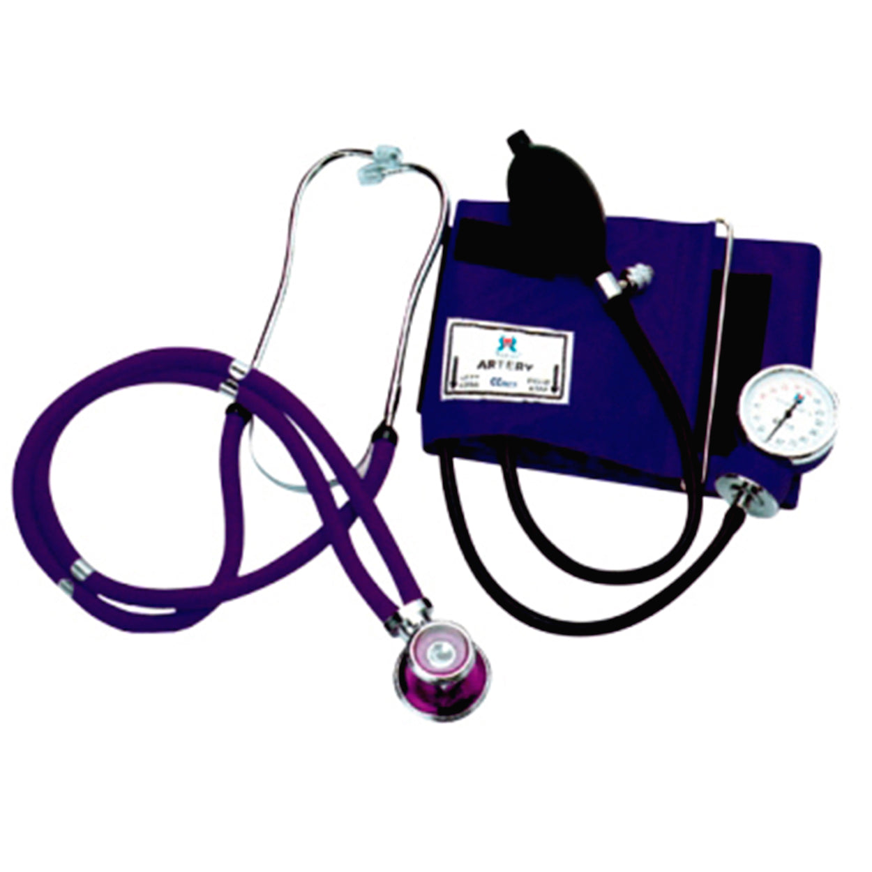 Blood Pressure  & Sprague Rappaport Stethoscope Kit Navy