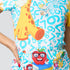 JIRAFFE BLUE PRINTED SHIRTS