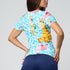 JIRAFFE BLUE PRINTED SHIRTS