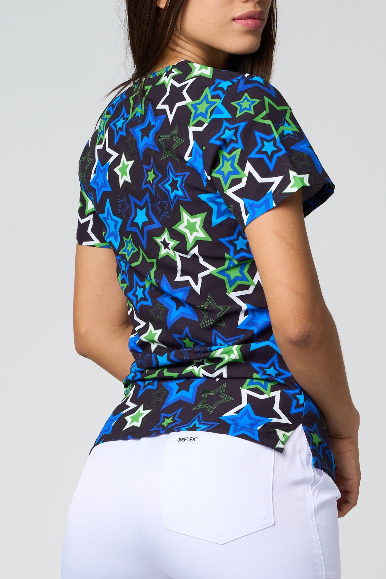 STARS BLACK PRINTED SHIRTS