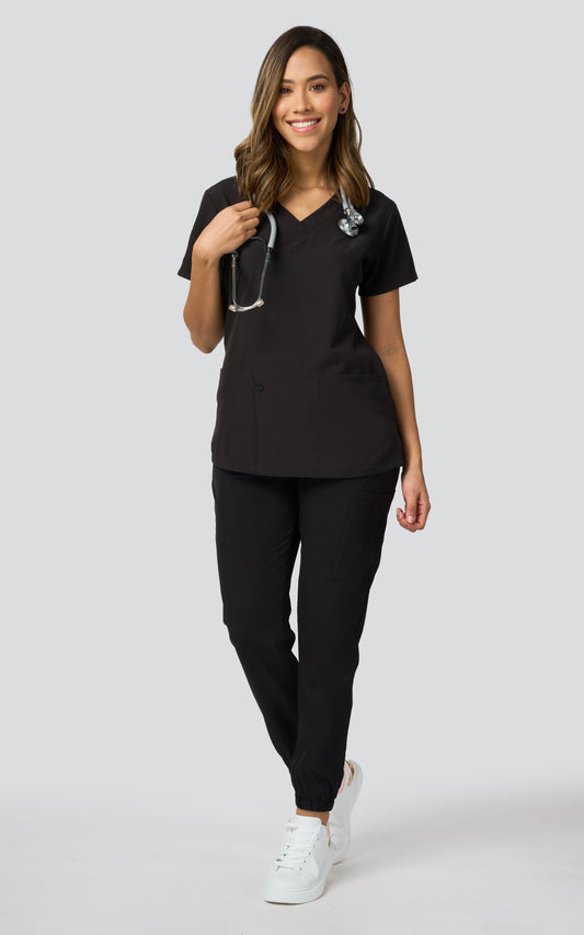 UNIFORME JOGGER STRETCH - BLACK