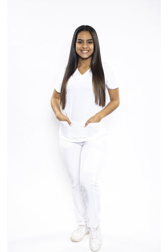 UNIFORME JOGGER STRETCH - WHITE