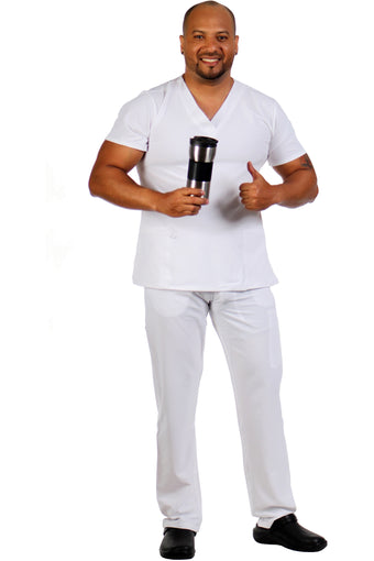 UNIFORME JOGGER STRETCH - WHITE
