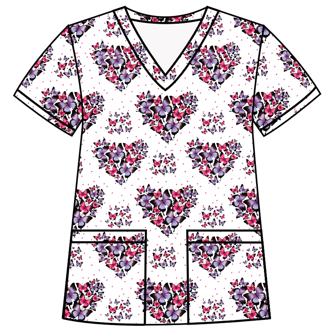 BUTTERHEART PRINTED SHIRTS