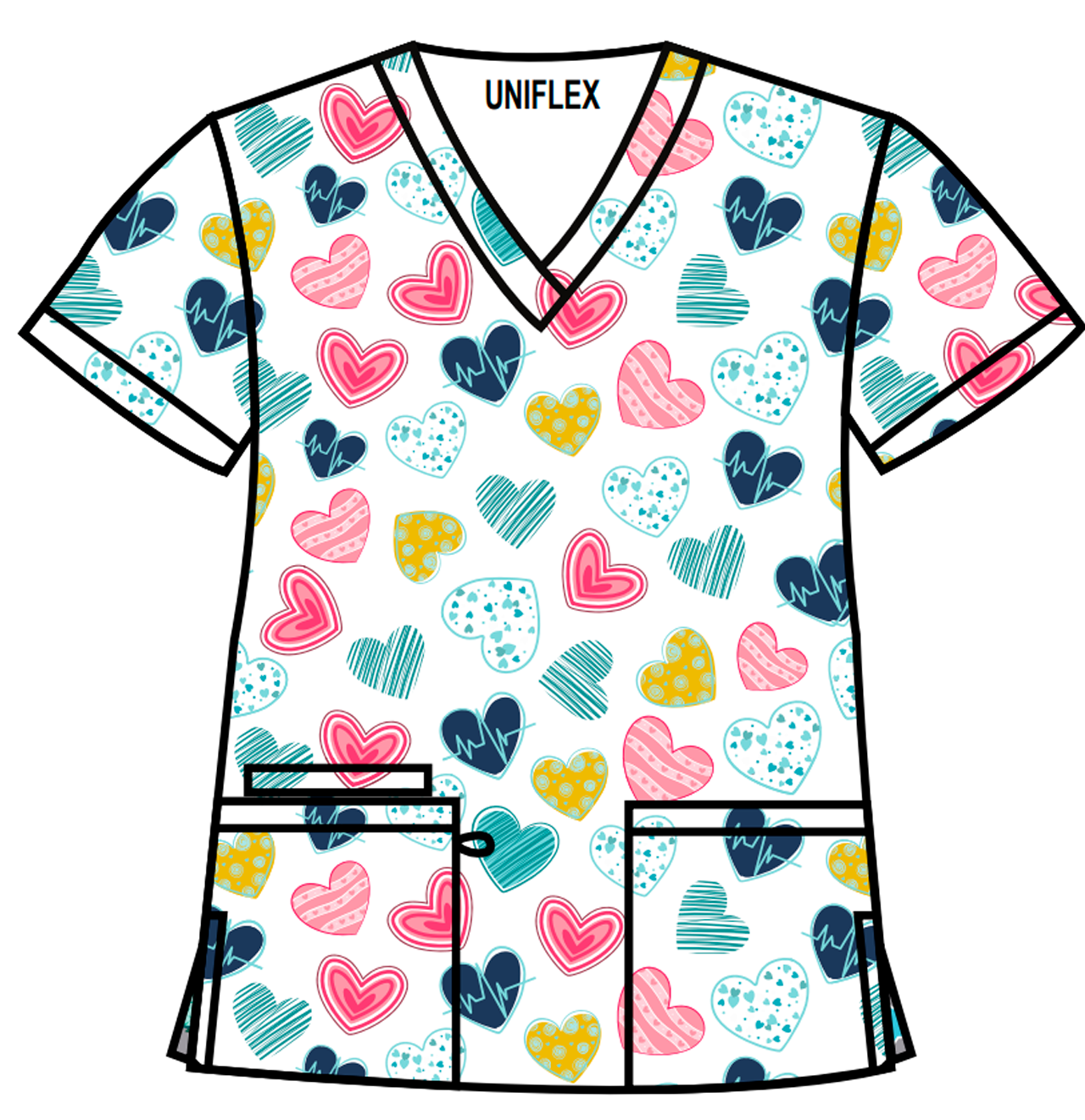 HEARTHEARTHEART PRINTED SHIRTS