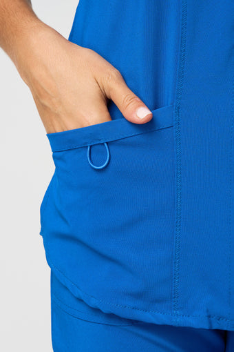 UNIFORME CORAL - ROYAL BLUE