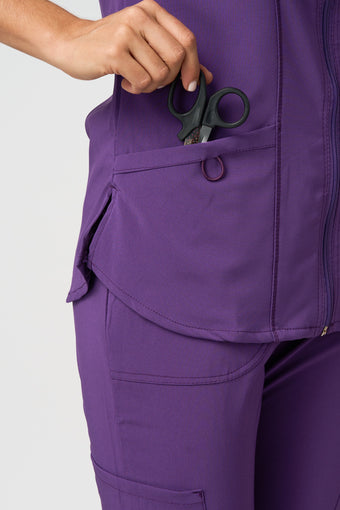 UNIFORME CORAL - EGGPLANT