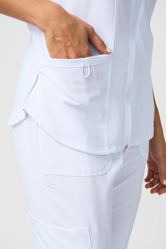 UNIFORME CORAL - WHITE