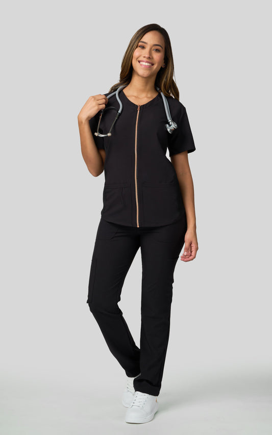 UNIFORME CORAL GOLD - BLACK