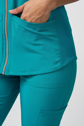 UNIFORME CORAL GOLD - TEAL