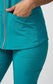 UNIFORME CORAL GOLD - TEAL