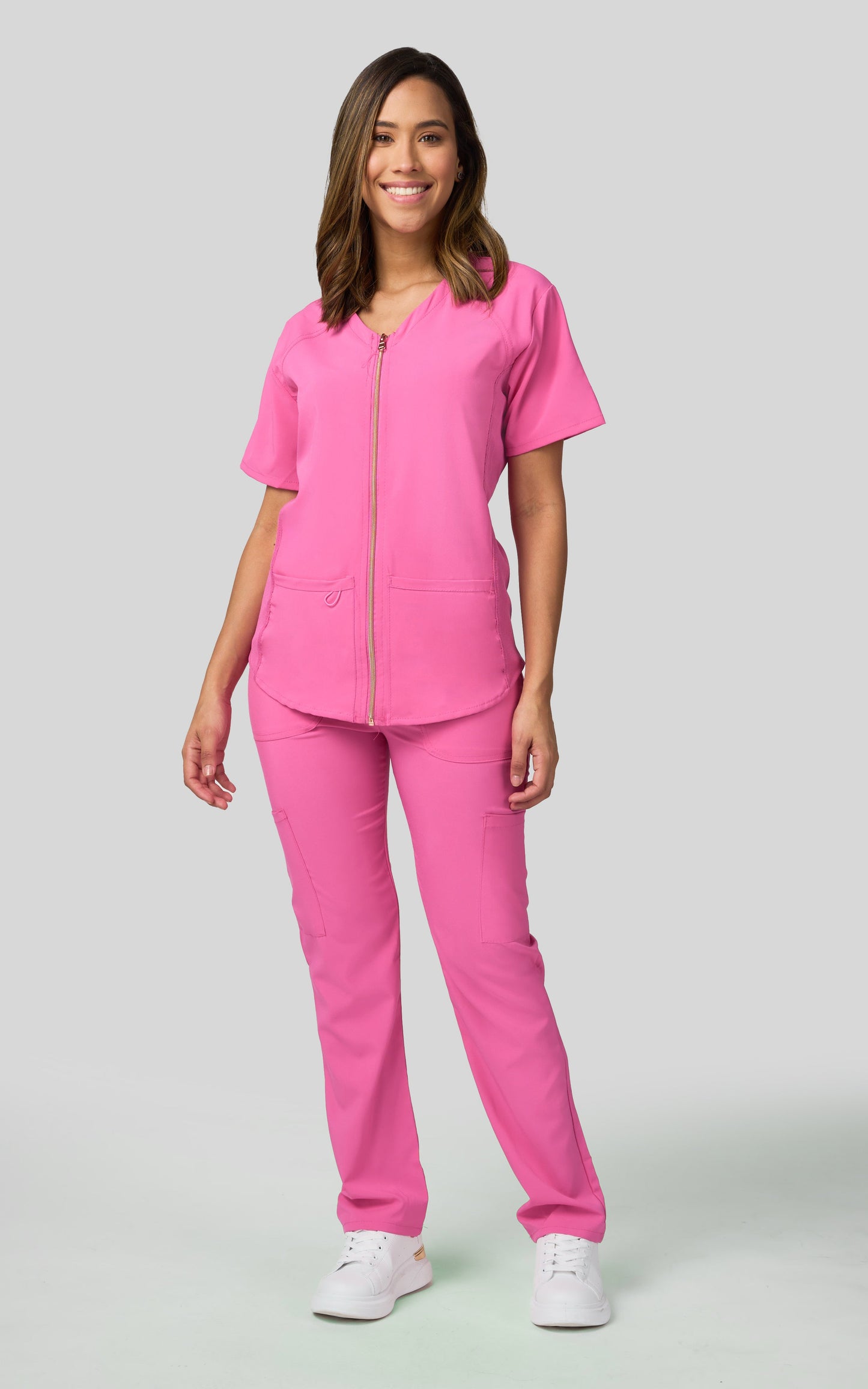 UNIFORME CORAL GOLD - HOT PINK