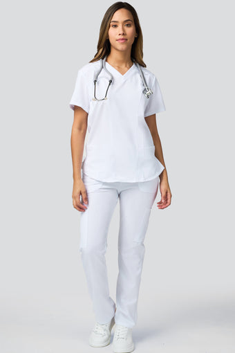 UNIFORME PLAID - WHITE