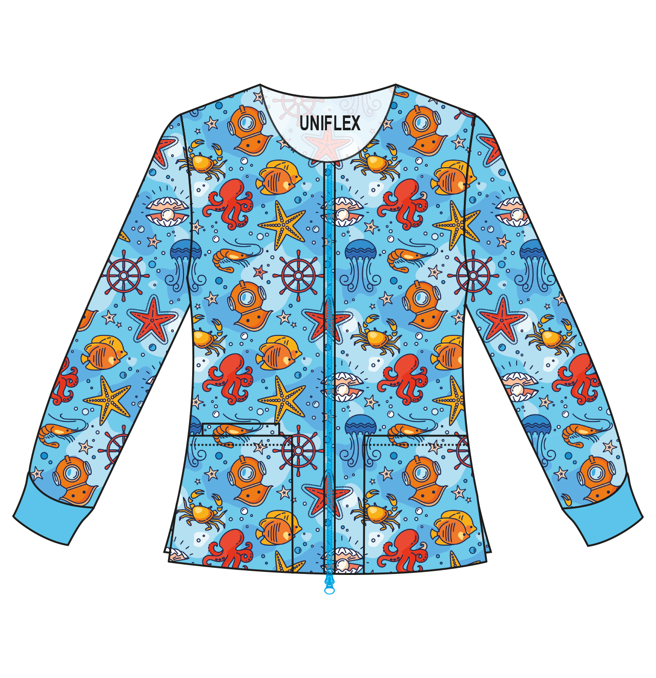 UNDER THE SEA PRINTED JACKETS