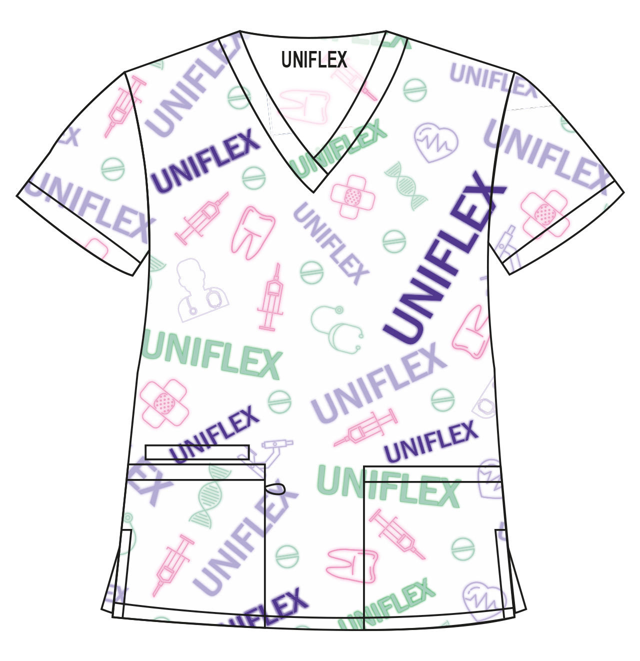 UNIFLEX WHITE - ETIQUETA VERDE