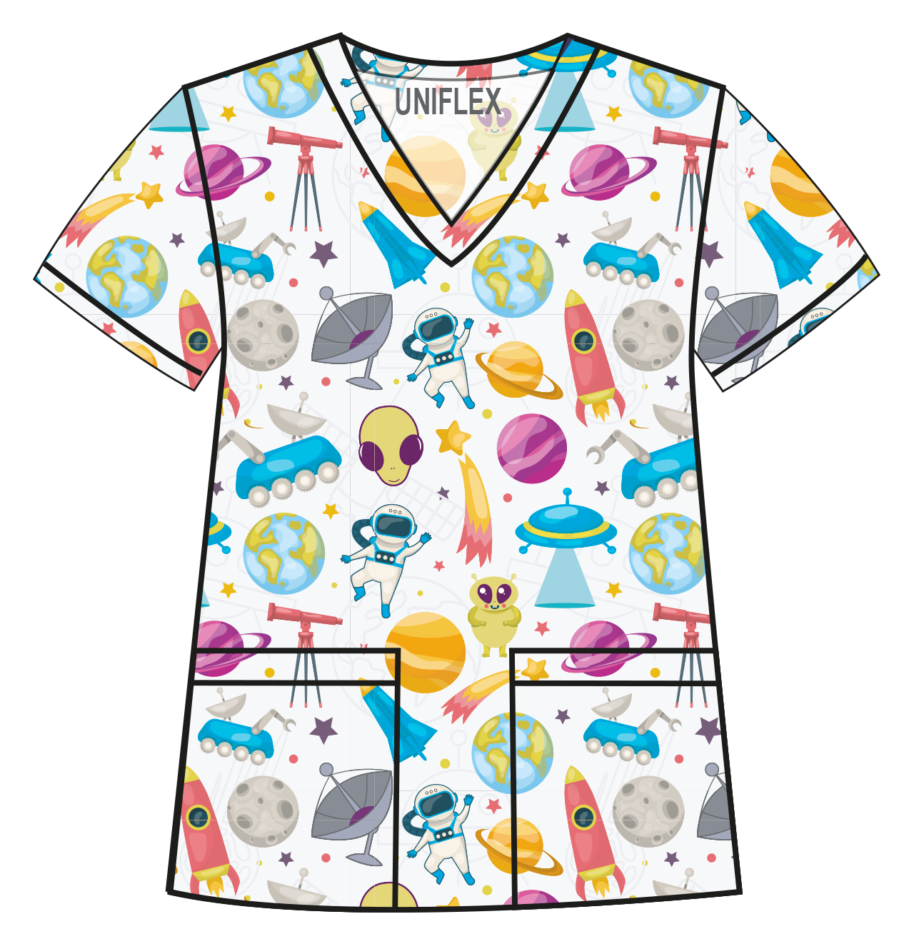 PLANETW PRINTED SHIRT