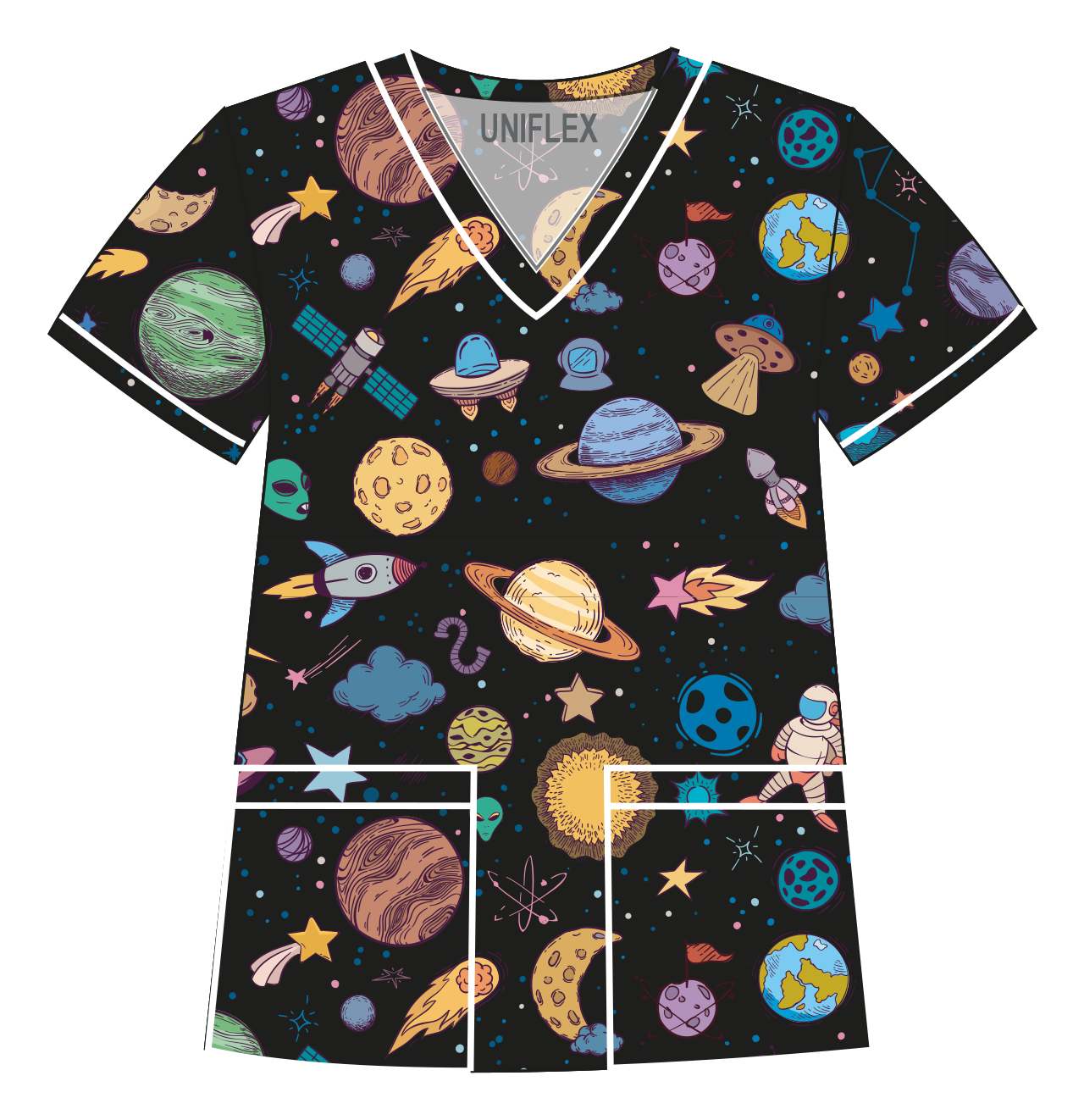 GALAXY PRINTED SHIRTS