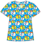 BLUE TUCAN-PRINTED SHIRTS