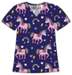 DARK BLUE UNICORN PRINTED SHIRTS