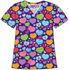 HEART BLUE BACKGROUND PRINTED SHIRTS