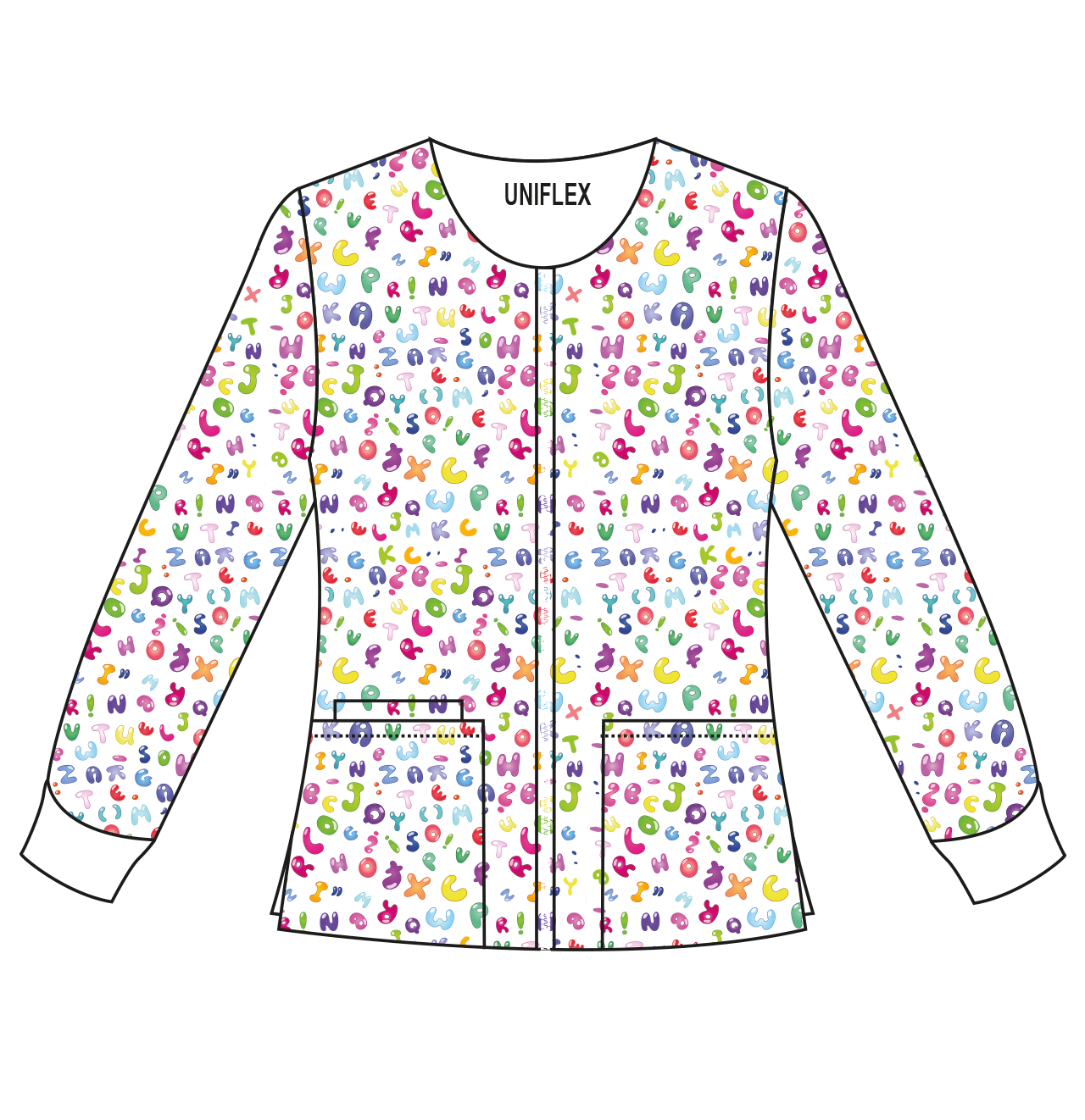 ABC W-PRINTED JACKETS