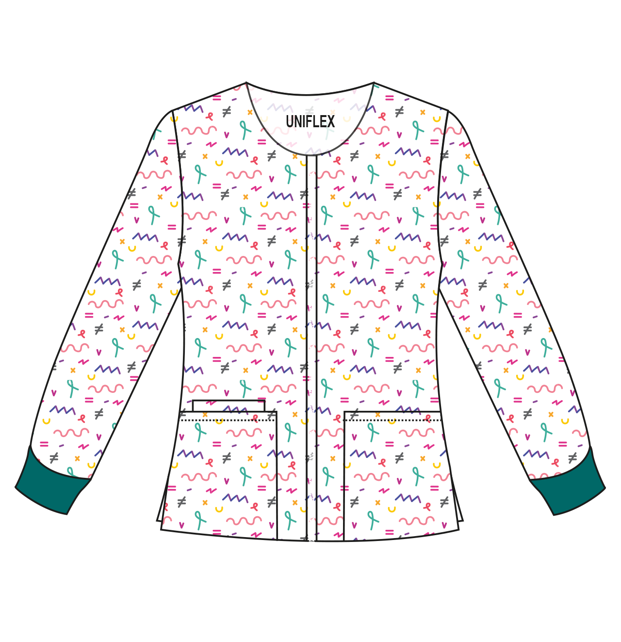 MATH PRINTED JACKETS