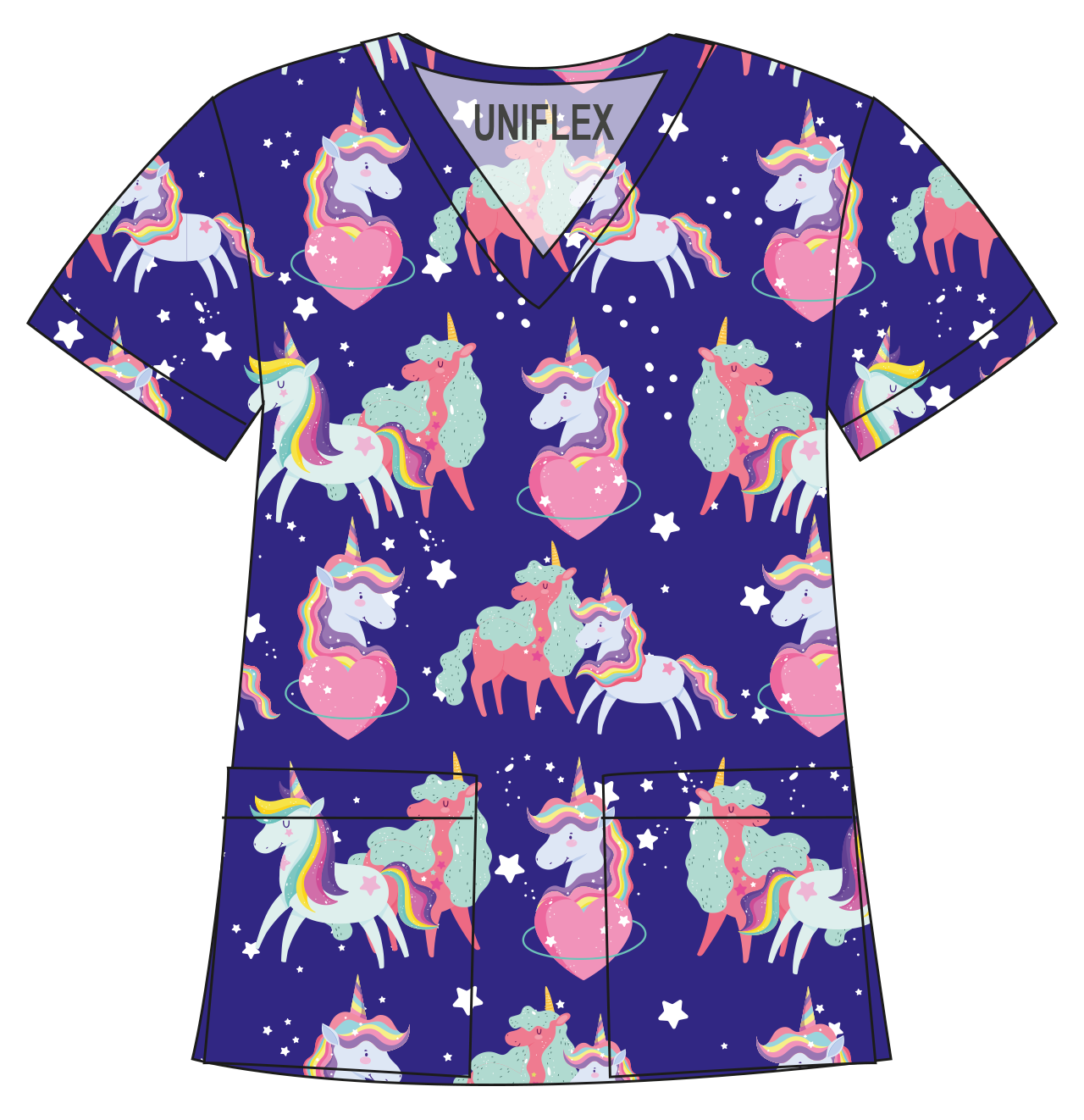 UNICORN STARS PRINTED SHIRTS