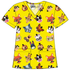 YELLOW ANIMAL GLASSES PRINTED SHIRTS