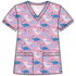 ELEPHANT PINK PRINTED SHIRTS