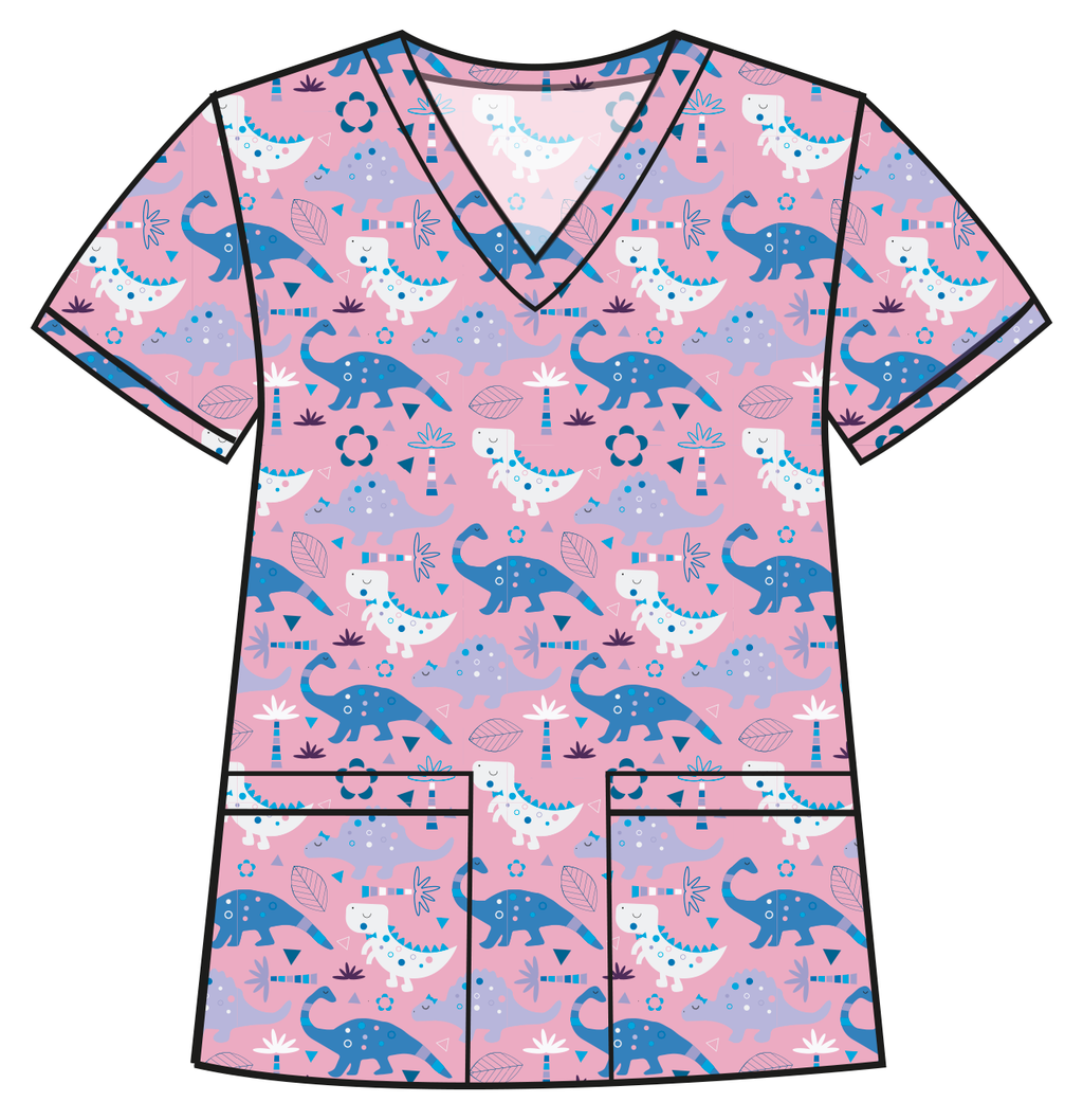 ELEPHANT PINK PRINTED SHIRTS