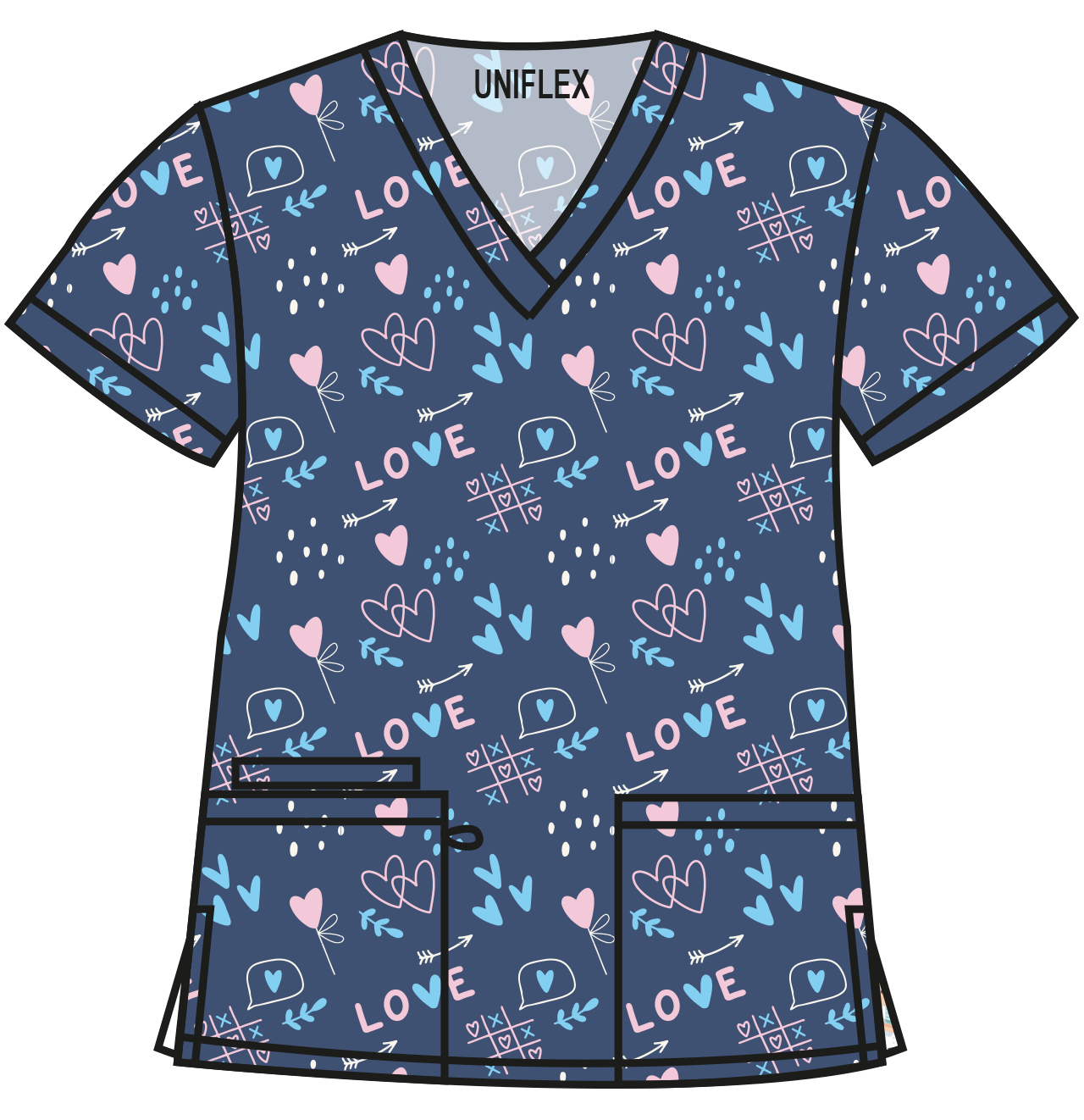 XOXOXO PRINTED SHIRTS