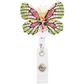 Butterfly Rhinestone Badge Reel